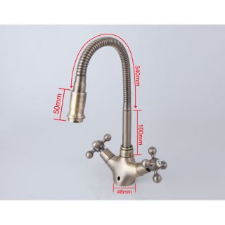 Смеситель для кухни Frap F4319-4 бронза